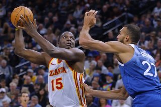 Capela (à gauche) s'est heurté à un Gobert (à droite) XXL KEYSTONE/AP/Bruce Kluckhohn